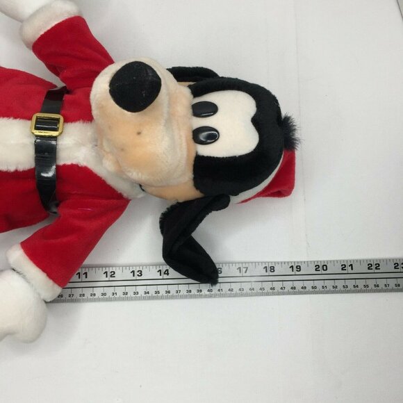 Disney Goofy Plush 18" Santa Claus Stuffed Toy Christmas Holiday Stuffie - Picture 6 of 9
